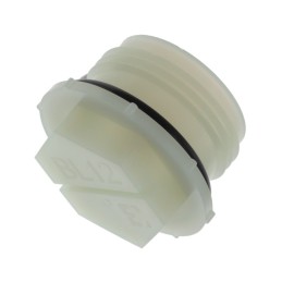10 pcs : BL12M - THREADED O-RING PLUG - THREAD ST