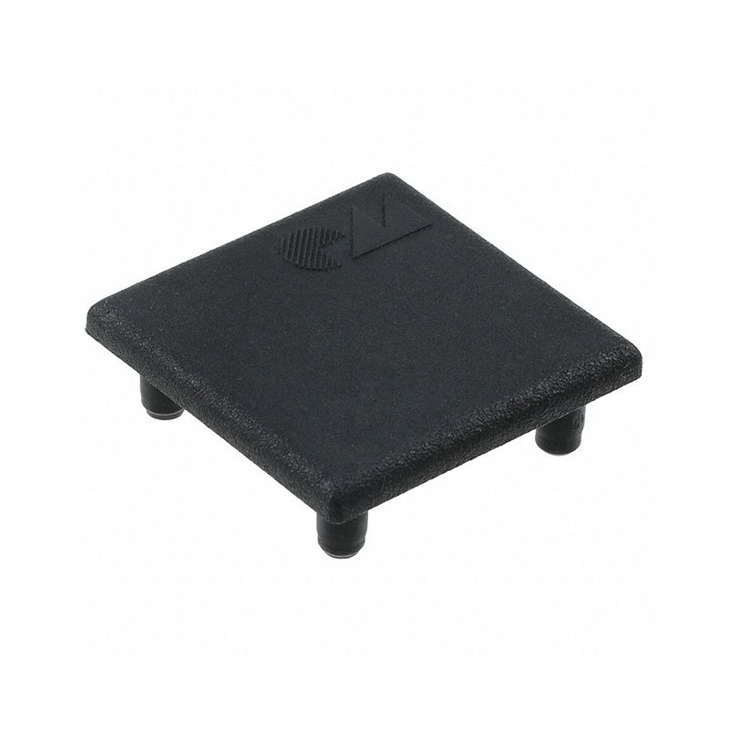 10 pcs : 4000421 - PLASTIC END CAP 30MM, BLACK