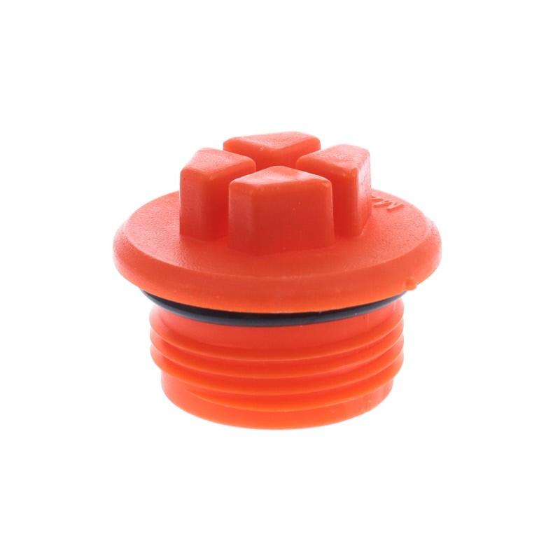 10 pcs : 900544 - THREADED O-RING PLUG 28.0 MM 1.