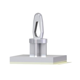 10 pcs : CBSB-9-01A-RT - BRD SPT SNAP FIT ADHESVE 9/16'