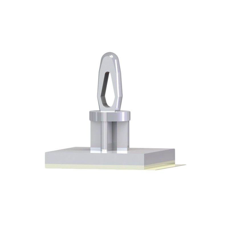 10 pcs : CBSB-9-01A-RT - BRD SPT SNAP FIT ADHESVE 9/16'