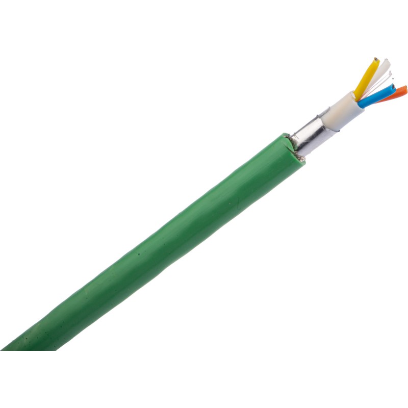 1 Reel of 305 M - Belden Cat5e Ethernet Cable, SF/UTP, Green PVC Sheath, 305m