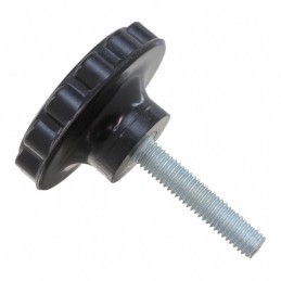 10 pcs : 3009ED - KNOB FLUTED THERMOSET POLYESTER