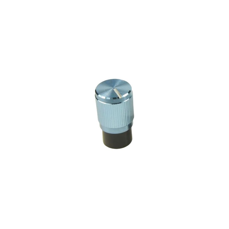 10 pcs : FC7257L - KMK10E KNOB BLUE 6MM SPLINE