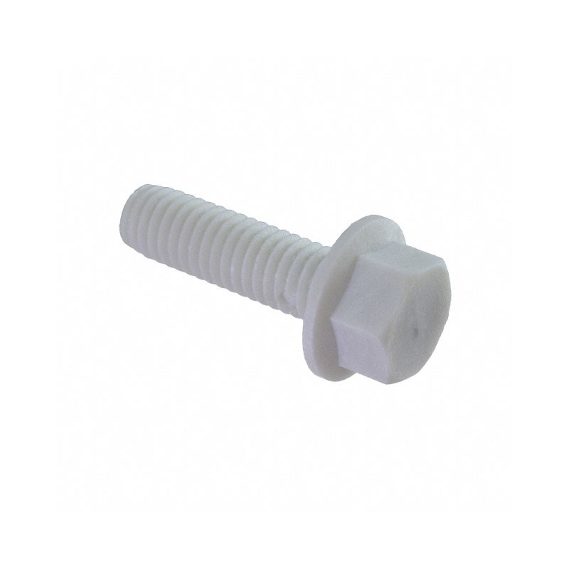 10 pcs : 0337516125FXM225 - HEX FLANGE BOLT 3/8-16 THREAD 1