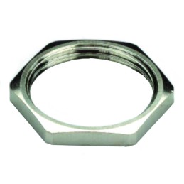 10 pcs : 1737000000 - LOCK NUT 0.945' BRASS M20