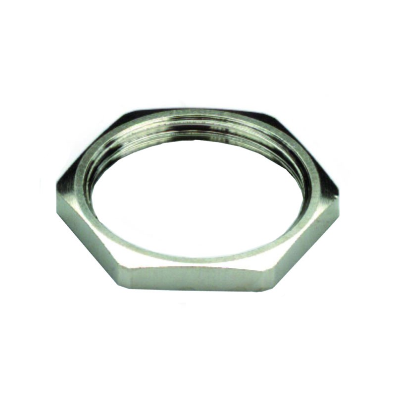 10 pcs : 1737000000 - LOCK NUT 0.945' BRASS M20