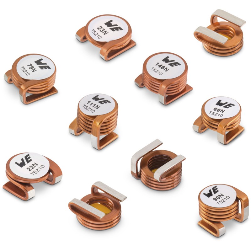 5 pcs - Wurth 0.022 μH ±20% Coil Inductor, Max SRF:867MHz, Q:280, 40A Idc, 0.55mΩ Rdc, WE-AC HC