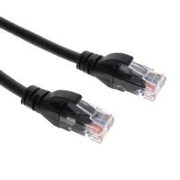 10 pcs : AMJE0808-0100-BKB-24 - CABLE MOD 8P8C PLUG-PLUG 3.28'