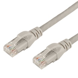 10 pcs : AMJE0808-0100-GYB-24 - CABLE MOD 8P8C PLUG-PLUG 3.28'