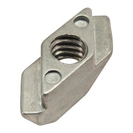 10 pcs : 14161 - RHOMBUS NUT, 1/4-20, SLOT 8,DIE