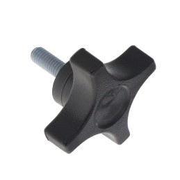 10 pcs : 2837-V - KNOB 4 ARM 5/16'-18 NYLON