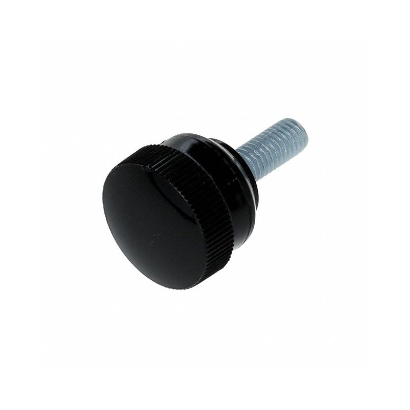 10 pcs : 2715-L - KNOB KNURLED 10-32 PLASTIC