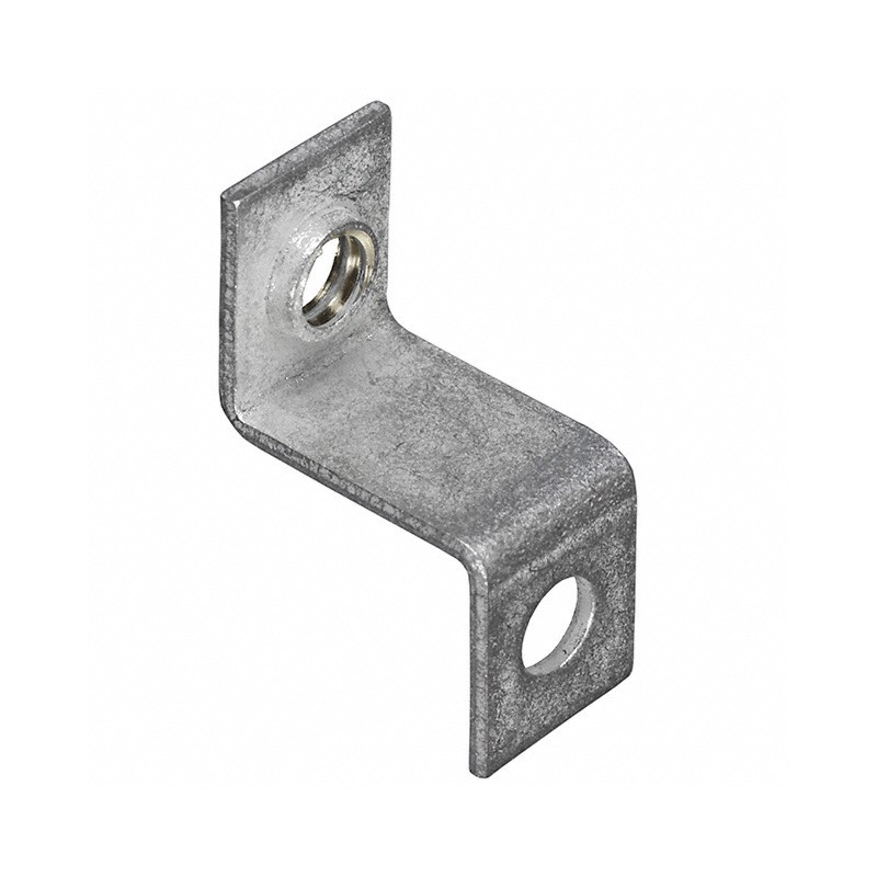 10 pcs : 630 - MOUNT BRACKET Z SHAPE 6-32 BRASS