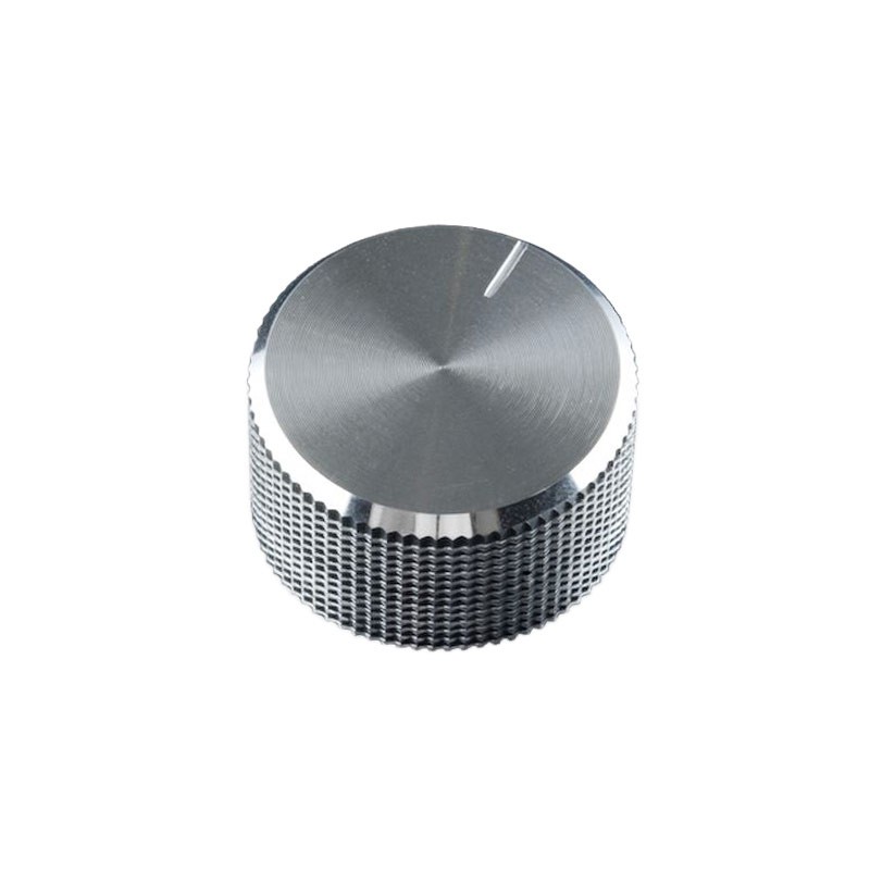 10 pcs : COM-10001 - KNOB KNURLED 0.236' METAL