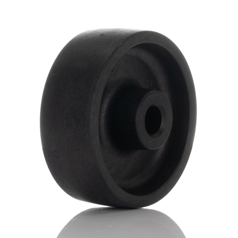 1 pcs - LAG Black Thermoplastic High Temperature Resistant Trolley Wheel, 150kg