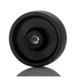 1 pcs - LAG Black Thermoplastic High Temperature Resistant Trolley Wheel, 150kg