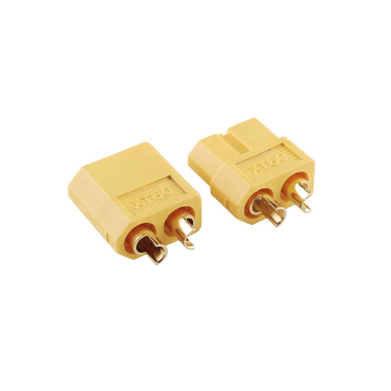 10 pcs : PRT-10474 - XT60 CONNECTORS MALE/FEMALE PAIR