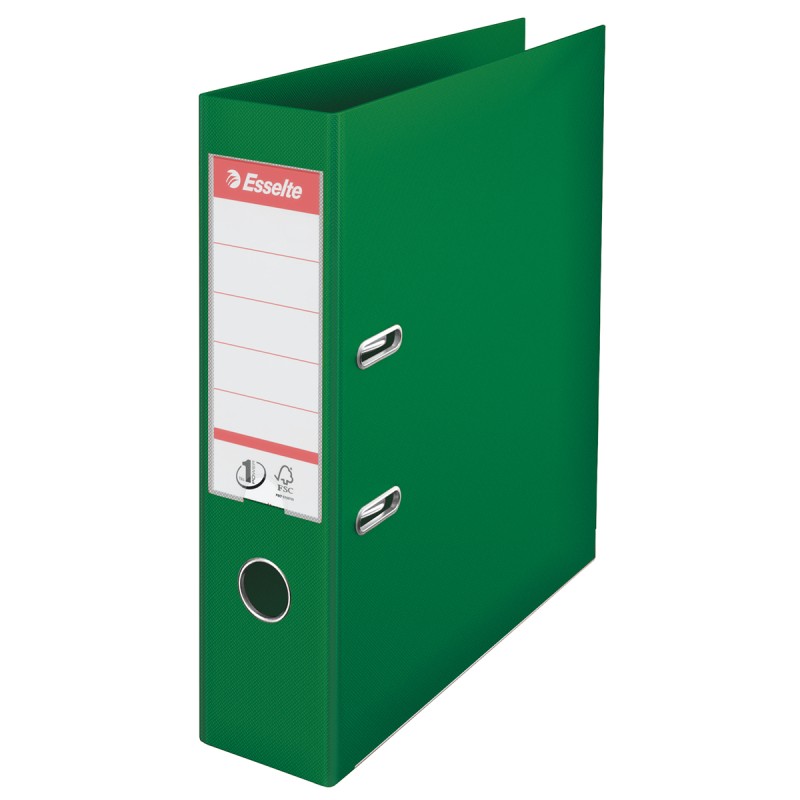 1 pcs - Esselte Green A4 Lever Arch Ring Binder