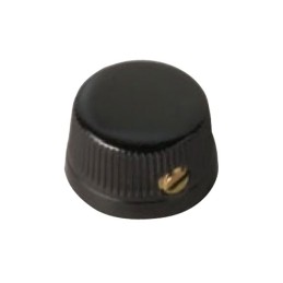10 pcs : 1450-A - KNOB KNURLED 0.250' PHENOLIC
