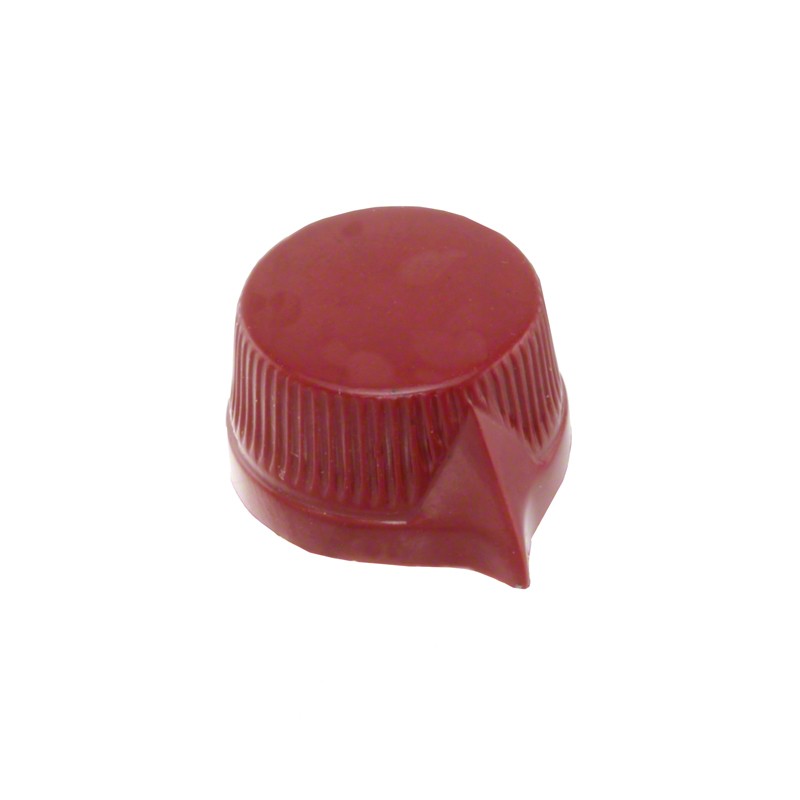 10 pcs : 1400CX - KNOB KNURLED W/SKIRT 0.250' PHEN