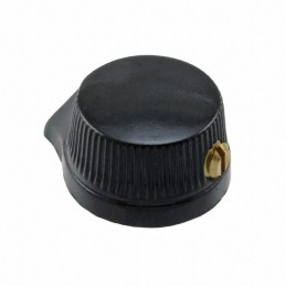 10 pcs : 1400 - KNOB KNURLED 0.250' PHENOLIC