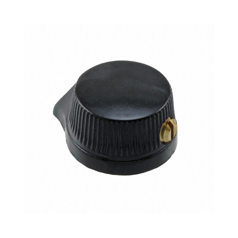 10 pcs : 1400 - KNOB KNURLED 0.250' PHENOLIC