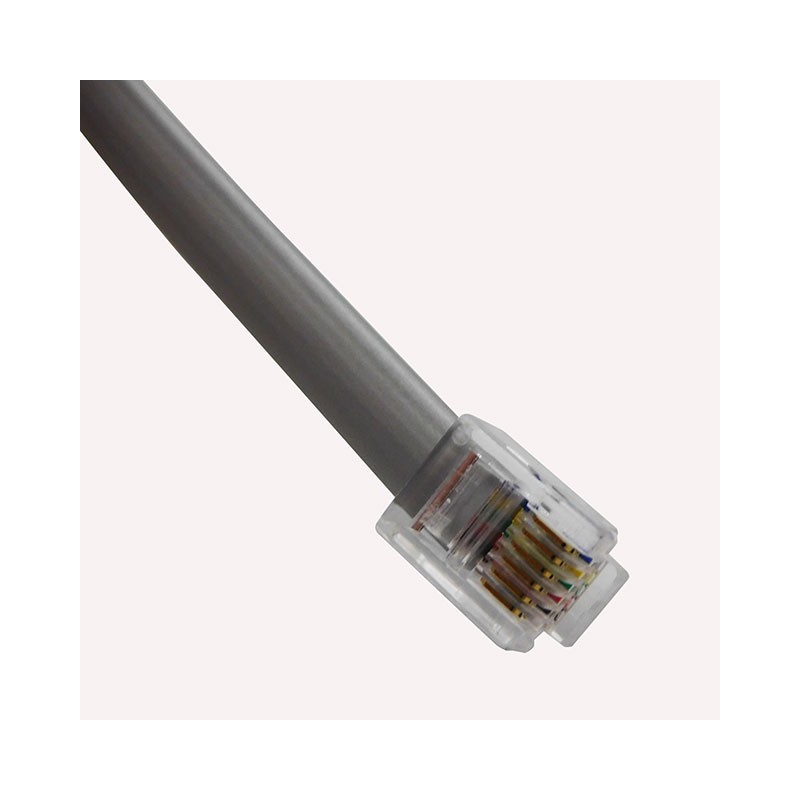 10 pcs : BC-66RS007F - CABLE MOD 6P6C PLUG TO PLUG 7'