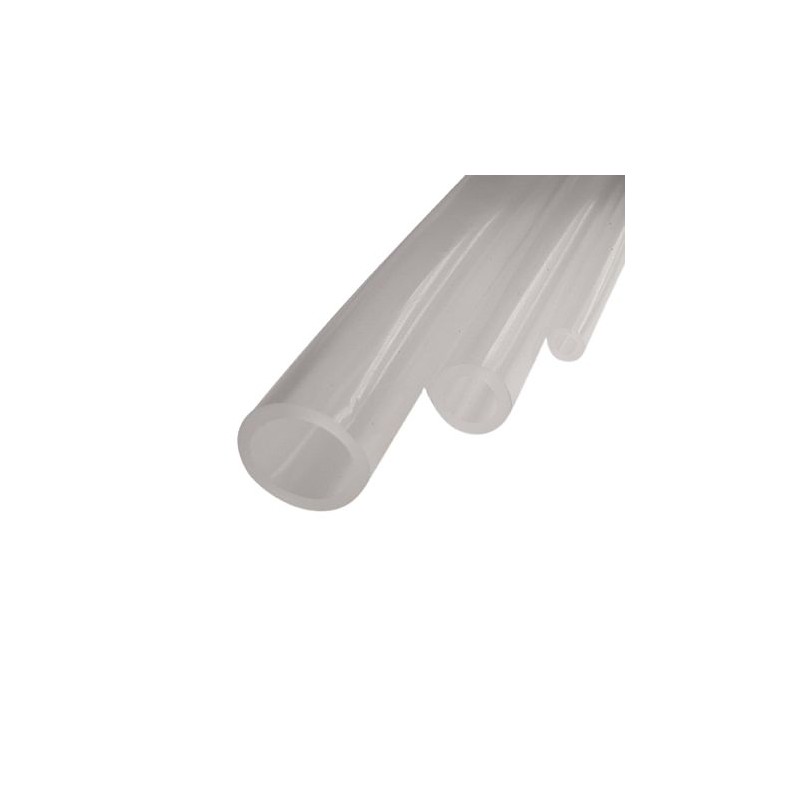 1 pcs - RS PRO Silicone, Flexible Tubing, 4mm ID, 8mm OD, Translucent, 2m