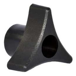 10 pcs : KN4C----3P4B-21 - CLAMPING 3 ARM KNOB 1.750 IN DIA