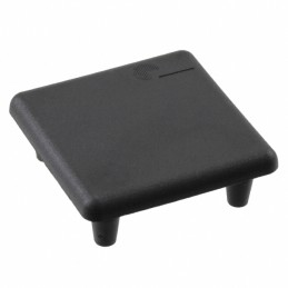 10 pcs : 4010421 - PLASTIC END CAP 40MM, BLACK