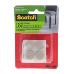 10 pcs : SP805-NA - SCOTCH ROUND FELT PADS, SP805-NA
