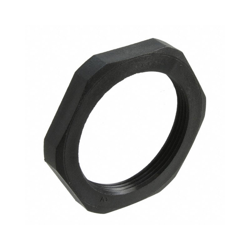 10 pcs : CGLN-M40-BK - LOCK NUT 1.969' NYLON M40