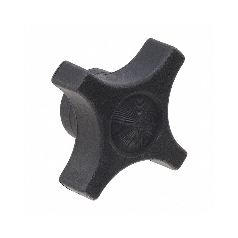 10 pcs : 2837BE - KNOB 4 ARM THERMOPLASTIC