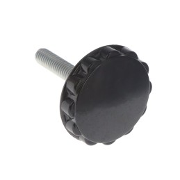 10 pcs : 3000JK - KNOB FLUTED 5/16'-18 PHENOLIC