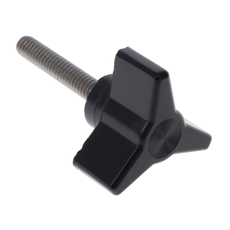 10 pcs : 3035CA - KNOB 3 ARM 1/4'-20 PHENOLIC