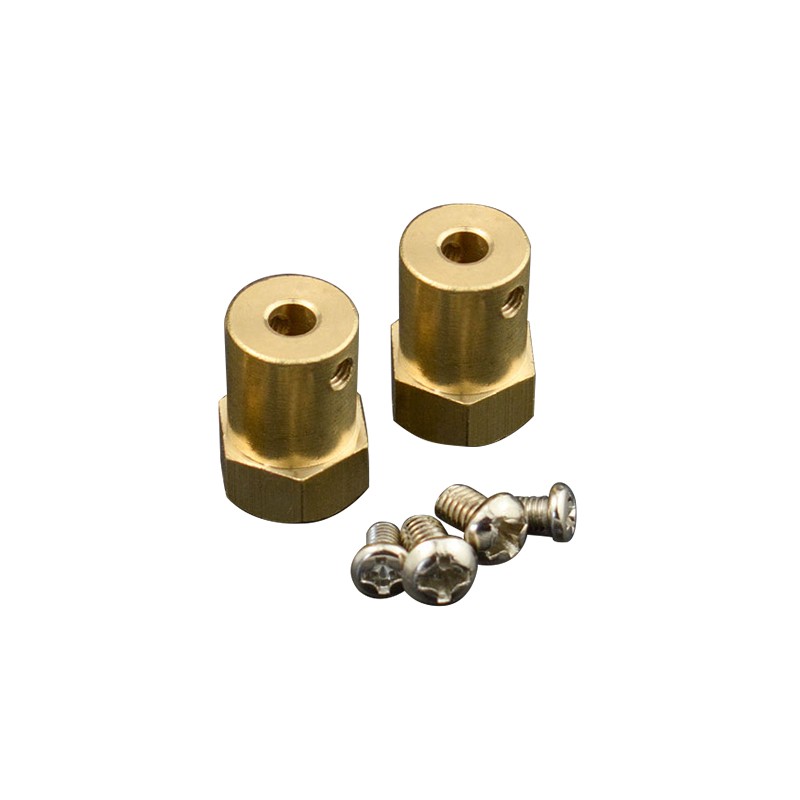 10 pcs : FIT0523 - COPPER COUPLING 4MM