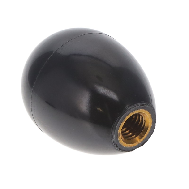 10 pcs : 0073-V - KNOB SMOOTH THERMOSET POLYESTER