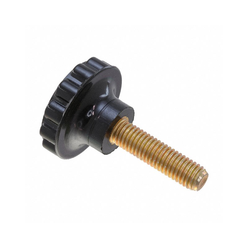 10 pcs : 3008KS - KNOB FLUTED THERMOSET POLYESTER