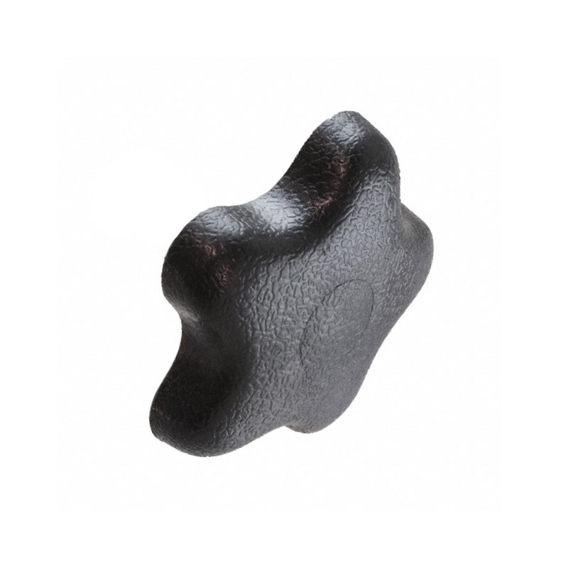 10 pcs : 2980CY - KNOB 5 ARM THERMOPLASTIC