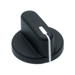 10 pcs : 1507-C - KNOB SMOOTH 0.250' PLASTIC