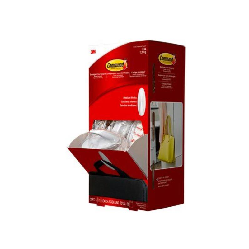 10 pcs : 17081CABPK - COMMAND HOOK TRIAL PACK 1708