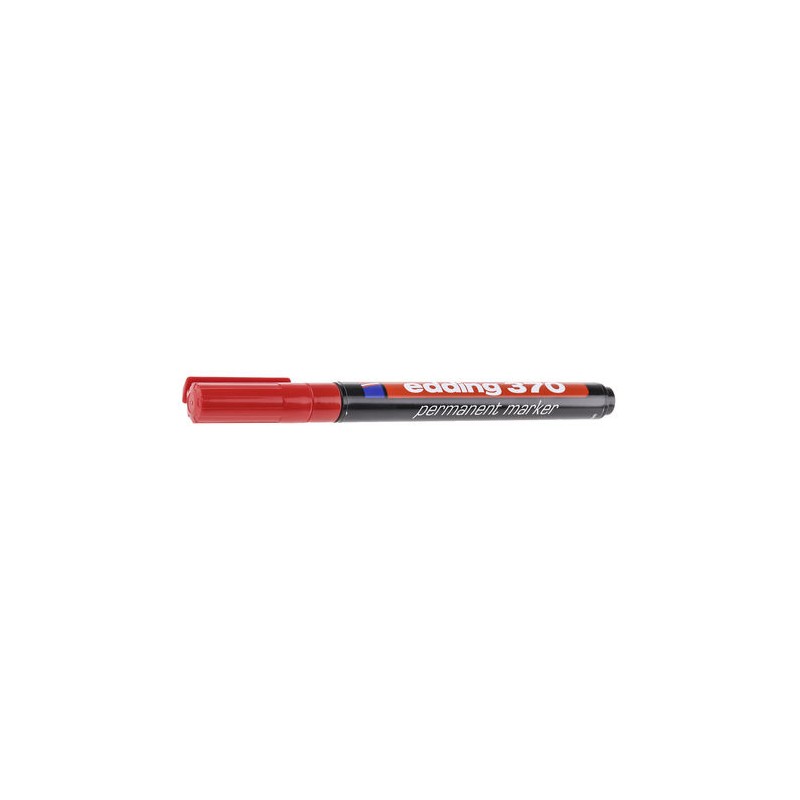 1 pcs - Edding Extra Fine Tip Red Marker Pen