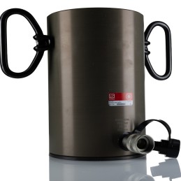1 pcs - RS PRO Single, Portable Hollow Plunger Hydraulic Cylinders, 60t, 100mm stroke