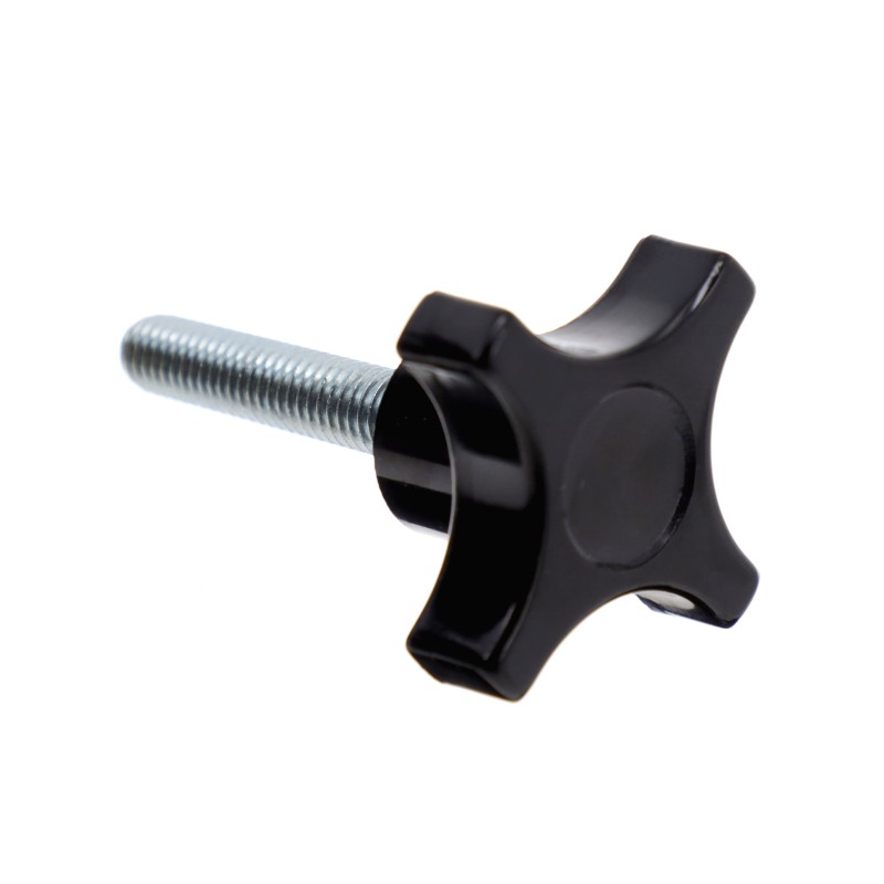 10 pcs : 2830-U - KNOB 4 ARM 3/8'-16 PHENOLIC