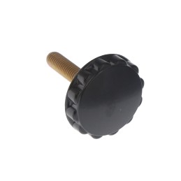 10 pcs : 3009EF - KNOB FLUTED THERMOSET POLYESTER