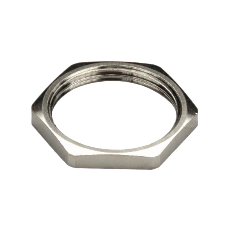 10 pcs : 1737010000 - LOCK NUT 1.142' BRASS M25