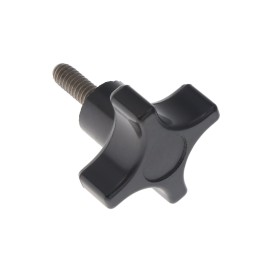 10 pcs : 2820BA - KNOB 4 ARM 1/4'-20 PHENOLIC