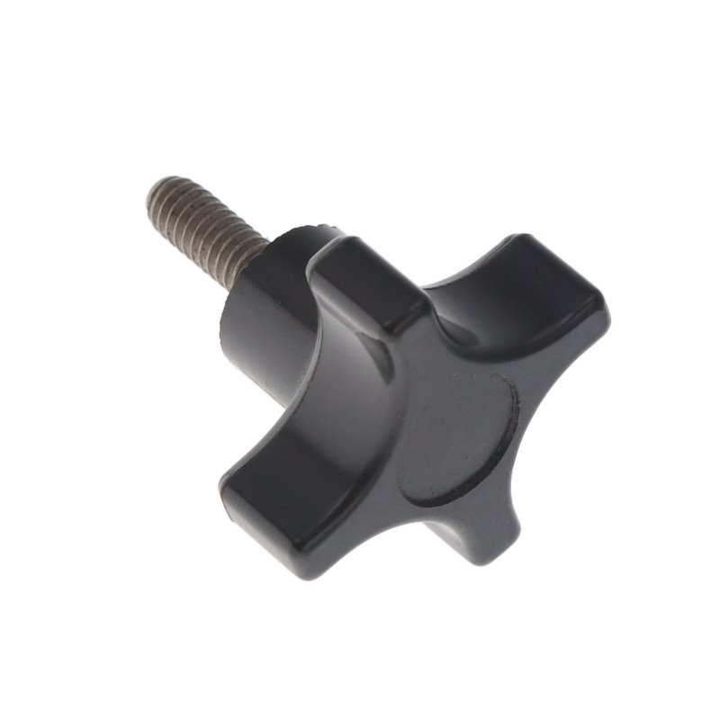 10 pcs : 2820BA - KNOB 4 ARM 1/4'-20 PHENOLIC