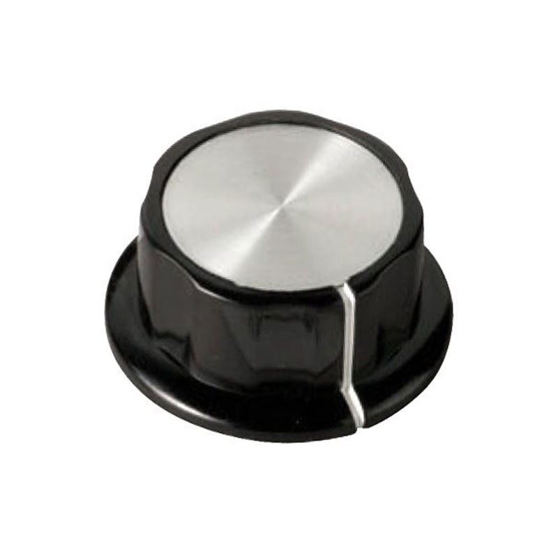 10 pcs : 1120 - KNOB FLUTED W/SKIRT 0.250' PHEN